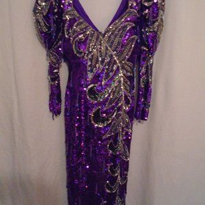 Very Lovely Purple Pagent Dress.